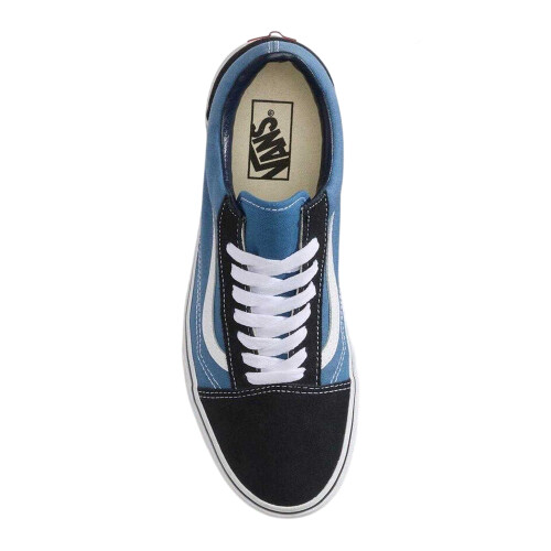 Vans (9 UK, Navy) Vans Mens Old Skool Canvas Trainers 2
