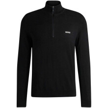 Boss Mens Zip Neck Regular Pullover
