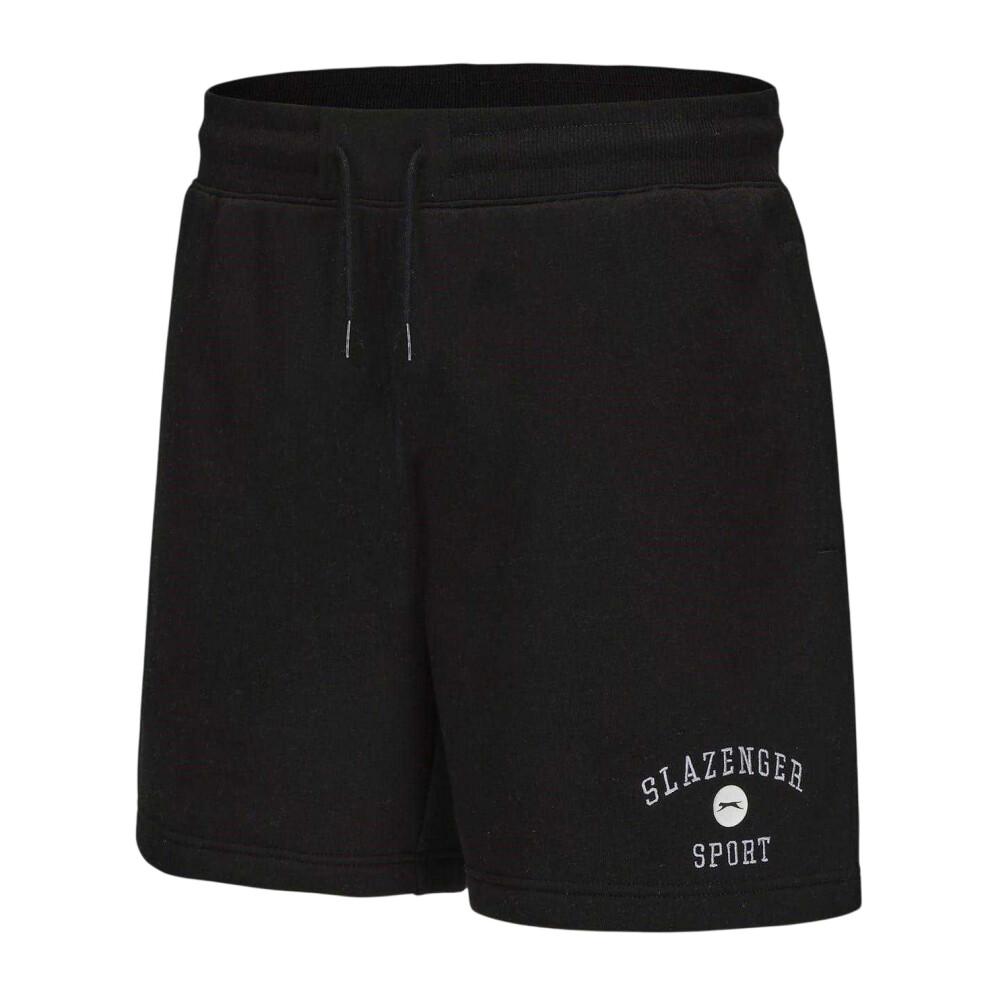 Slazenger (M S, Black) Mens Fleece Shorts