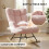 Teddy Rocking Chair for Nursery with High Backrest 5