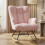 Teddy Rocking Chair for Nursery with High Backrest 7