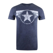 Captain America Mens Cotton Regular T-Shirt