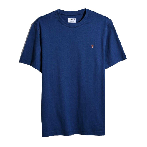Farah (S, Peony) Farah Mens Logo Regular T-Shirt 1