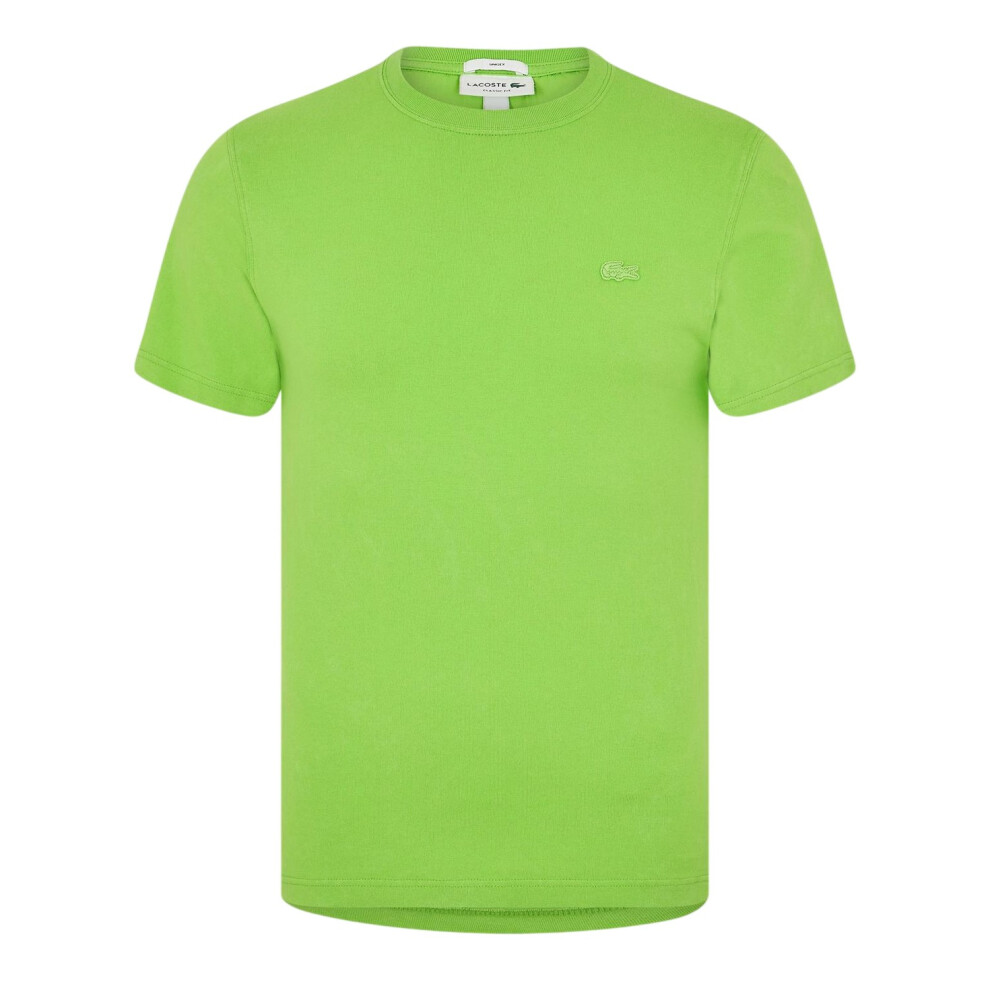 Lacoste Mens Logo Crew Neck Regular T-Shirt