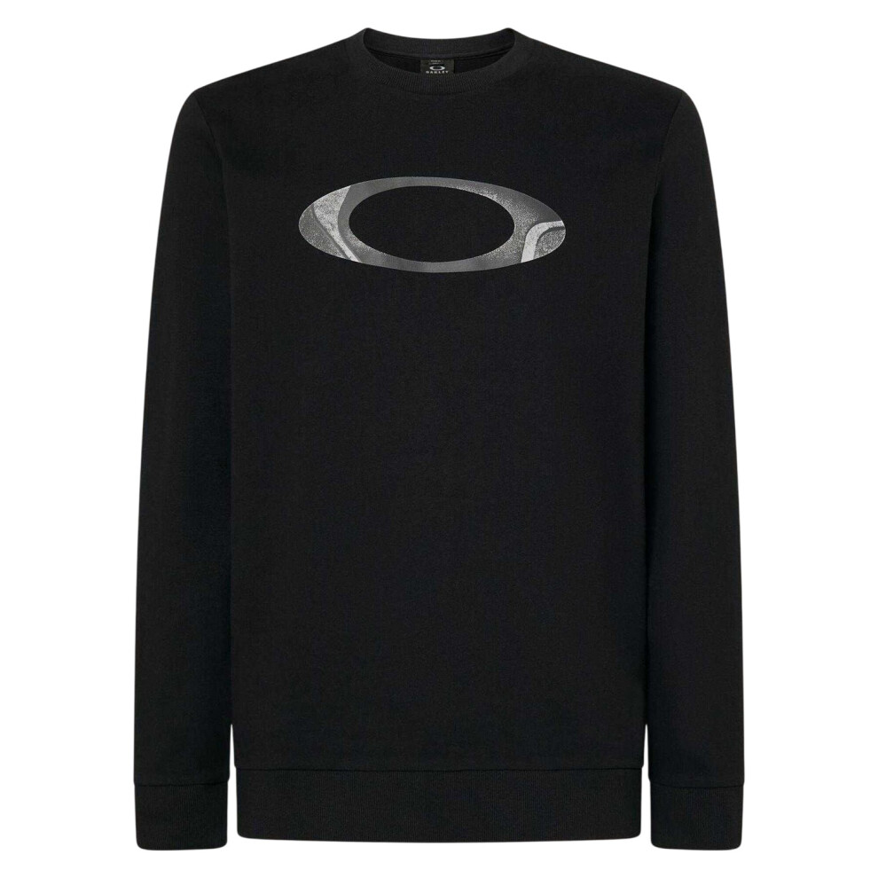 Oakley (Xl, Blackout) Mens Ellipse Cotton Sweatshirt