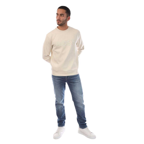 Boss Mens Logo Stretch Sweatshirt 2