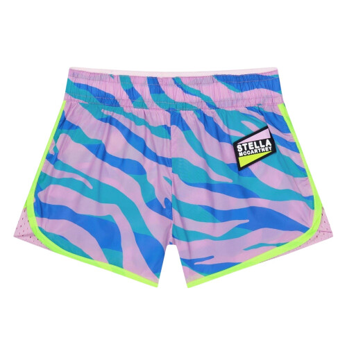 Stella McCartney Stella McCartney Girls Zebra Print Shorts