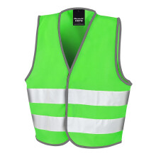 (L, Lime Green) Result Childrens/Kids Enhanced Hi-Vis Vest