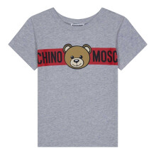 (14 Years, Grey) Moschino Childrens/Kids Bear Logo T-Shirt