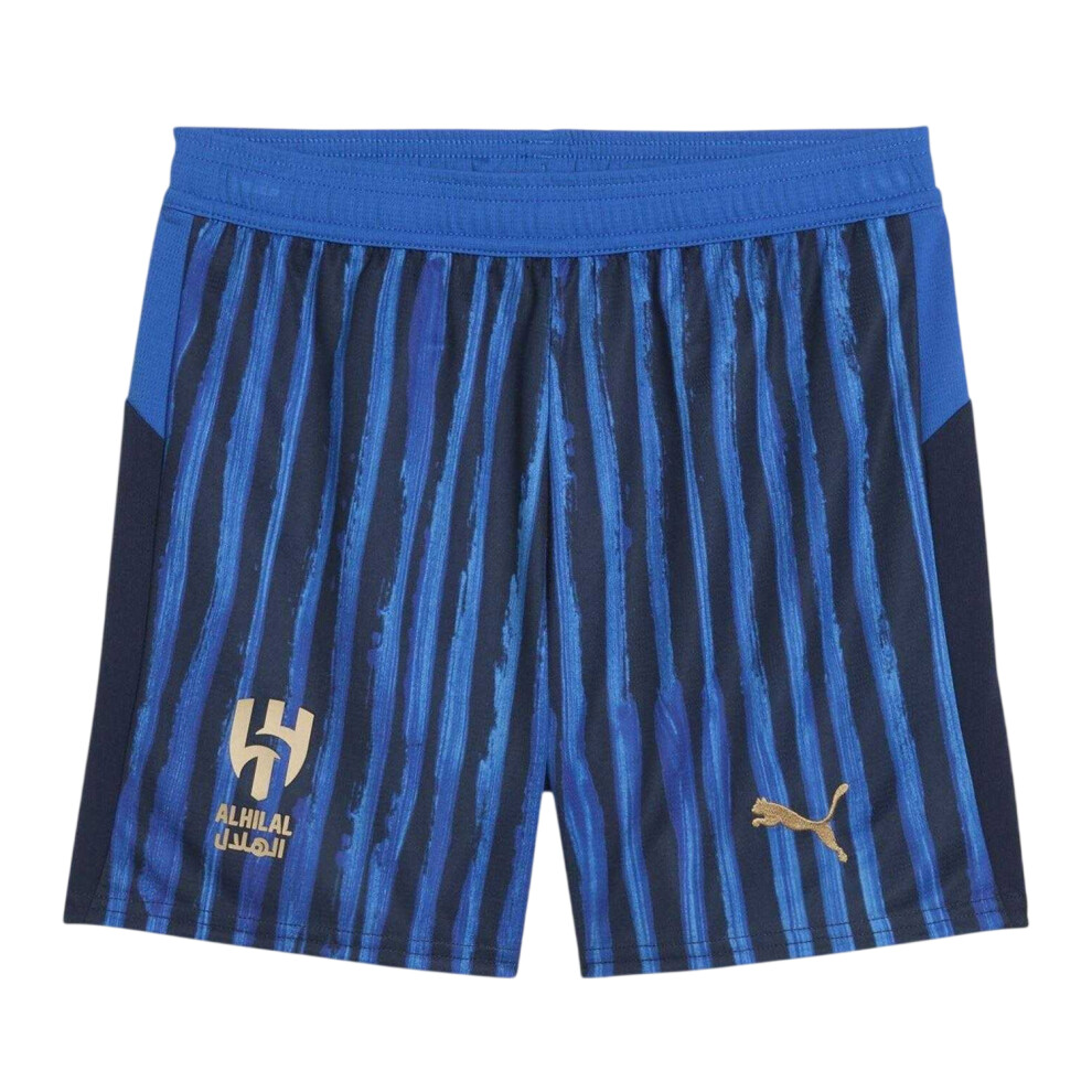 Puma (13 Years, Blue/Navy) Boys 2025/2026 Al Hilal Sfc Home Shorts