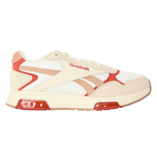 (4.5 UK, Chalk/Red) Reebok Childrens/Kids Glide DMX Suede Trainers