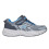 Skechers (11 UK Child, Grey/Blue) Skechers Boys Microspec Tread Trainers 6