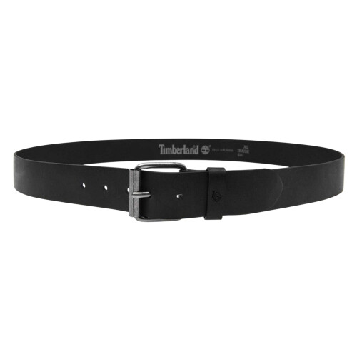 Timberland (39in, Black) Timberland Mens Leather Belt 1