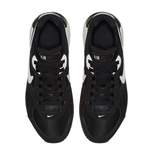 Nike (5.5 UK, Black/White) Nike Boys Air Max Leather Trainers 2