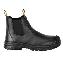 (12 UK, Black) Mascot Unisex Adult Footwear Originals Leather Safety Boots