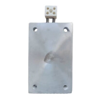 220V 1000W Four-Hole Heating Plate Cast Aluminum Board Heater Element with M12 Holes 200x125mm