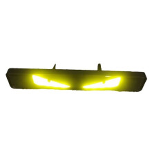Devil'S Eye Logo Light Medium Mesh Light Car Modification Personalized Decorative Strip LED Luminous Decoration A