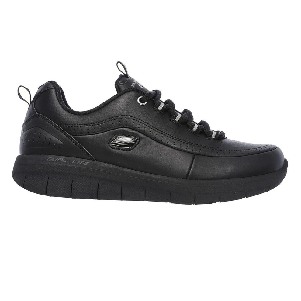 Skechers Womens/Ladies Elite Status Leather Trainers