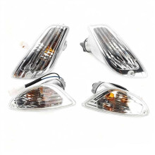 Motorcycle Scooter Front Rear Turn Signal Light Mark Running Indicator Light for LX 50 125 150 2-Takt 4-Takt LXV
