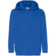 (14-15 Years, Royal Blue) Fruit Of The Loom Kids Unisex Classic 80/20 Hoodie