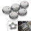 Chrome Radio Stereo Knobs Covers Cap for  Goldwing 1500 GL1500A Aspencade 2