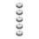 Chrome Radio Stereo Knobs Covers Cap for  Goldwing 1500 GL1500A Aspencade 7