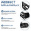 Motorcycle Frame Side Guards Side Protection Panels for  MT-07 2014-2023 5