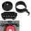 Side Speedometer Bracket Relocation Indicator Clamp for  Sportster XL 883 9