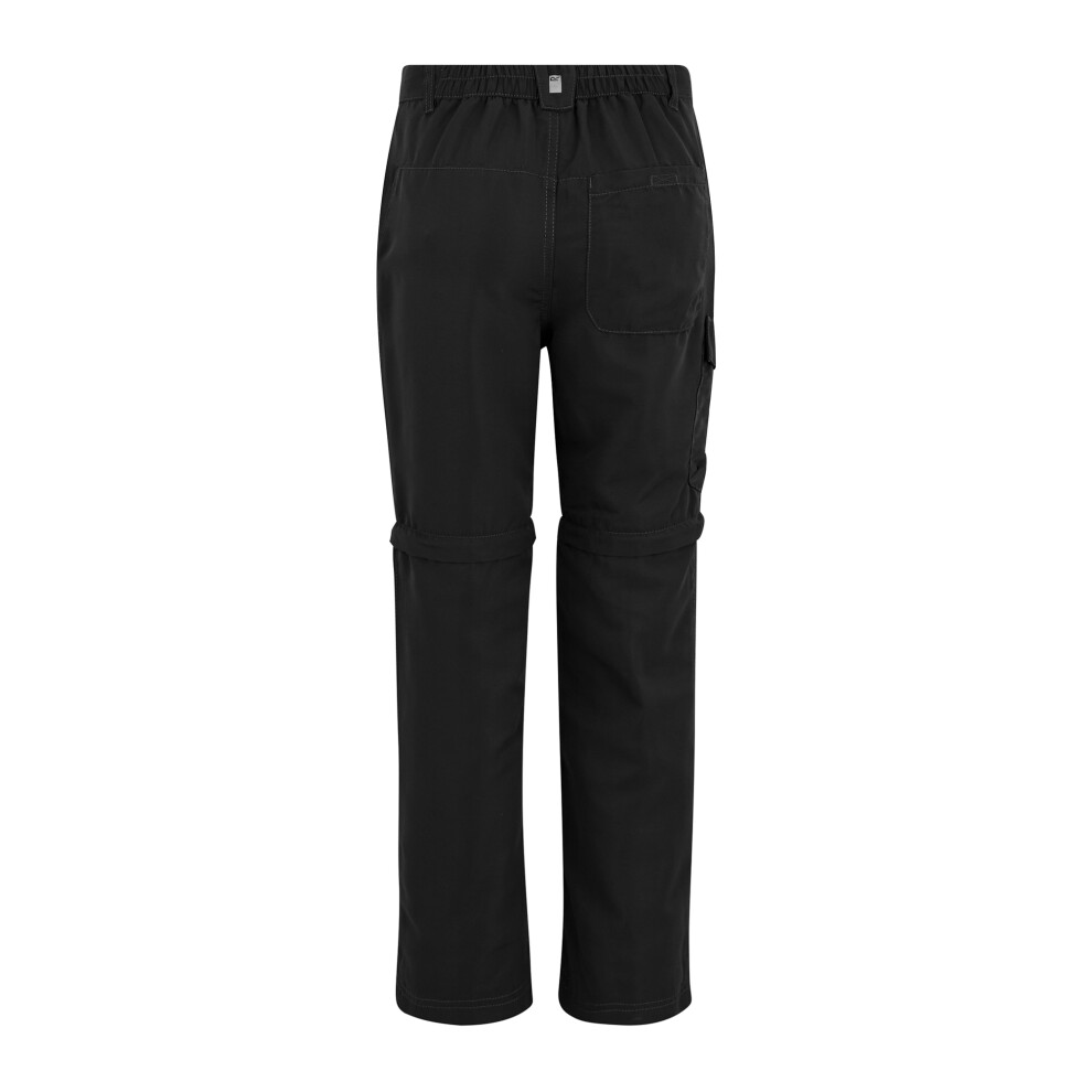 Regatta (11-12 Years, Black) Childrens/Kids Sorcer Iii Zip-Off Trousers