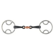 (5.5in, Black) Shires Bevelled Sweet Iron Horse Bit