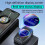 2in1 BT Audio Transmitter Receiver Real  Status Display Wired Speakers/Amplifiers Support Desktop Computer Notebook 2