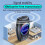 2in1 BT Audio Transmitter Receiver Real  Status Display Wired Speakers/Amplifiers Support Desktop Computer Notebook 8