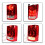 Halogen Tail Light Lamp Assembly with Bulb Fit for   2009 - 2015 Rear Right 33500-SZA-A01 8