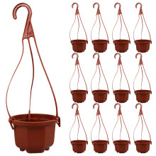 24Sets Stevige PP Hangbloempotten Voor Binnenhuis En