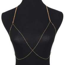 Body Jewelry Gouden Ketting Vrouw Zwemmen En Feestjes