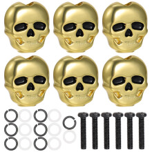 6St Lichtgewicht Gitaar Tuning Peg Set Goud, Sterk En Draagbaar