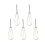 5 Stuks Handmatige Eierklopper Garde Beslagmixer 1