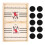 1 Set Kinderen Slingerafdrijfspel Slingerplank Bal 1
