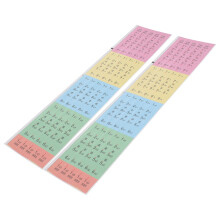 2St Guzheng Oefen Stickers Handige Accessoires Meerkleurig Beginners