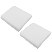 2 zakken olieabsorberend anti-rookpapier (wit)