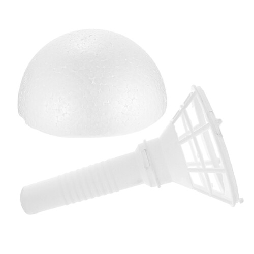 1Set Wit Bruidsboekethouder Foam Multi-Use Bloemenhouder Voor Bruiloft