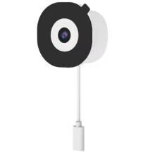 Moes Kamera Tuya WiFi Window Camera 3MP z Mocowaniem na Szklaną Warstwę Wierzchnią, z Pełnokolorową Wizją i Monitoringiem Domu