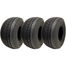 18x8.50-8 Golf Cart Buggy Tyres 4ply Grass / Turf Wanda P509 Fairway (Set of 3)