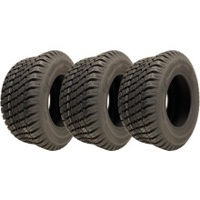 16x6.50-8 Lawnmower Tyres 4ply Turf Grass Wanda P332 Road Legal 280kg (Set of 3)