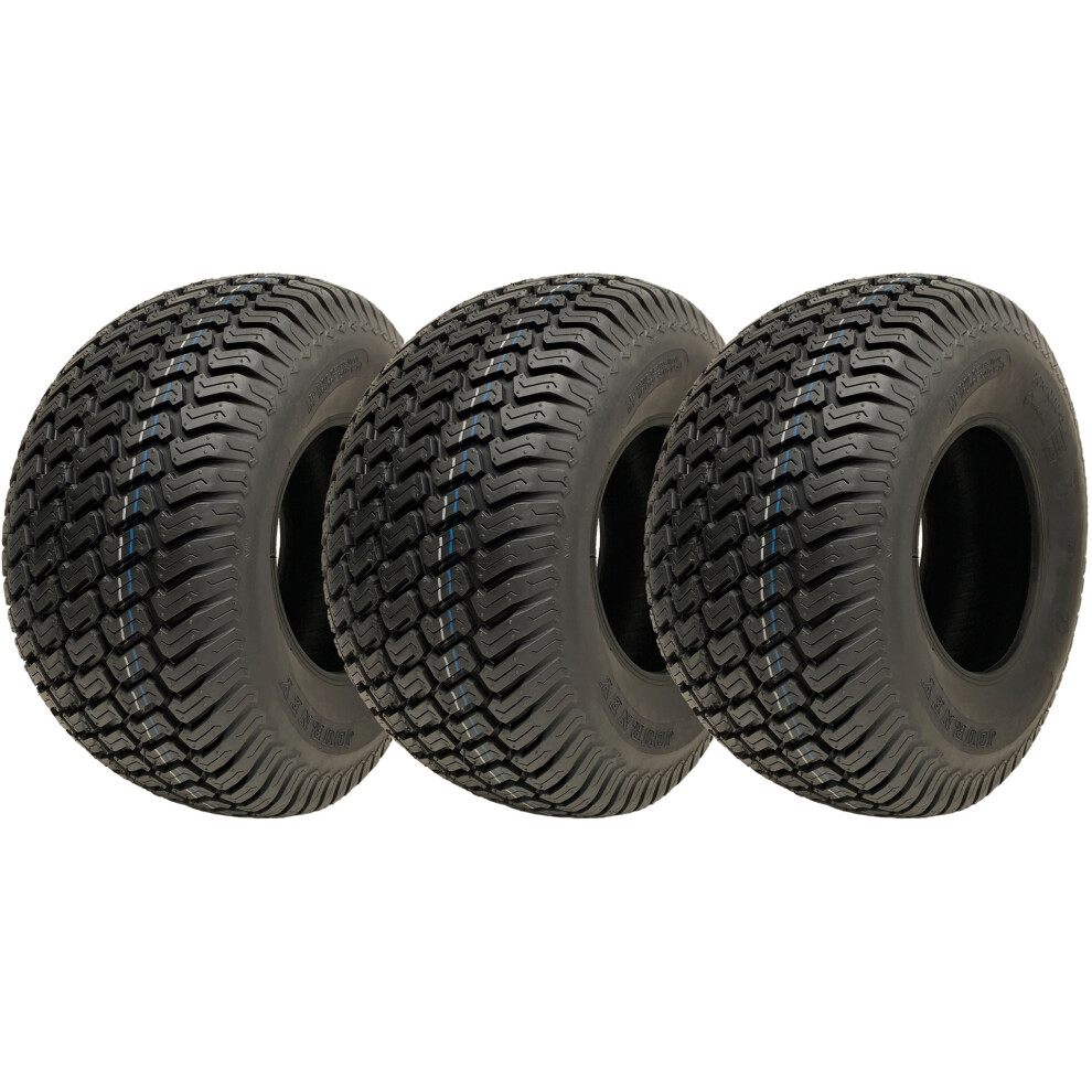Parnells 20X10.00-8 Lawnmower Grass Turf Tyres 4Ply Wanda P332 Road Legal (Set Of 3)