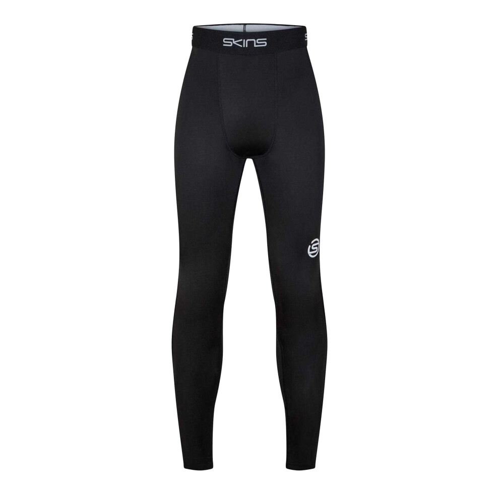 Skins (L, Black) Mens Series-1 Fitted Tights