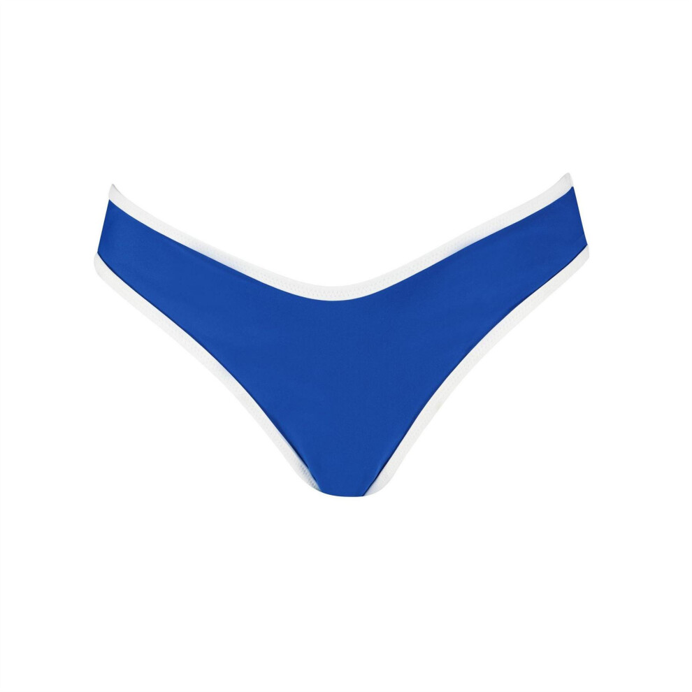 Puma (8 Uk, Blue/Grey) Womens/Ladies Reversible Bikini Bottoms