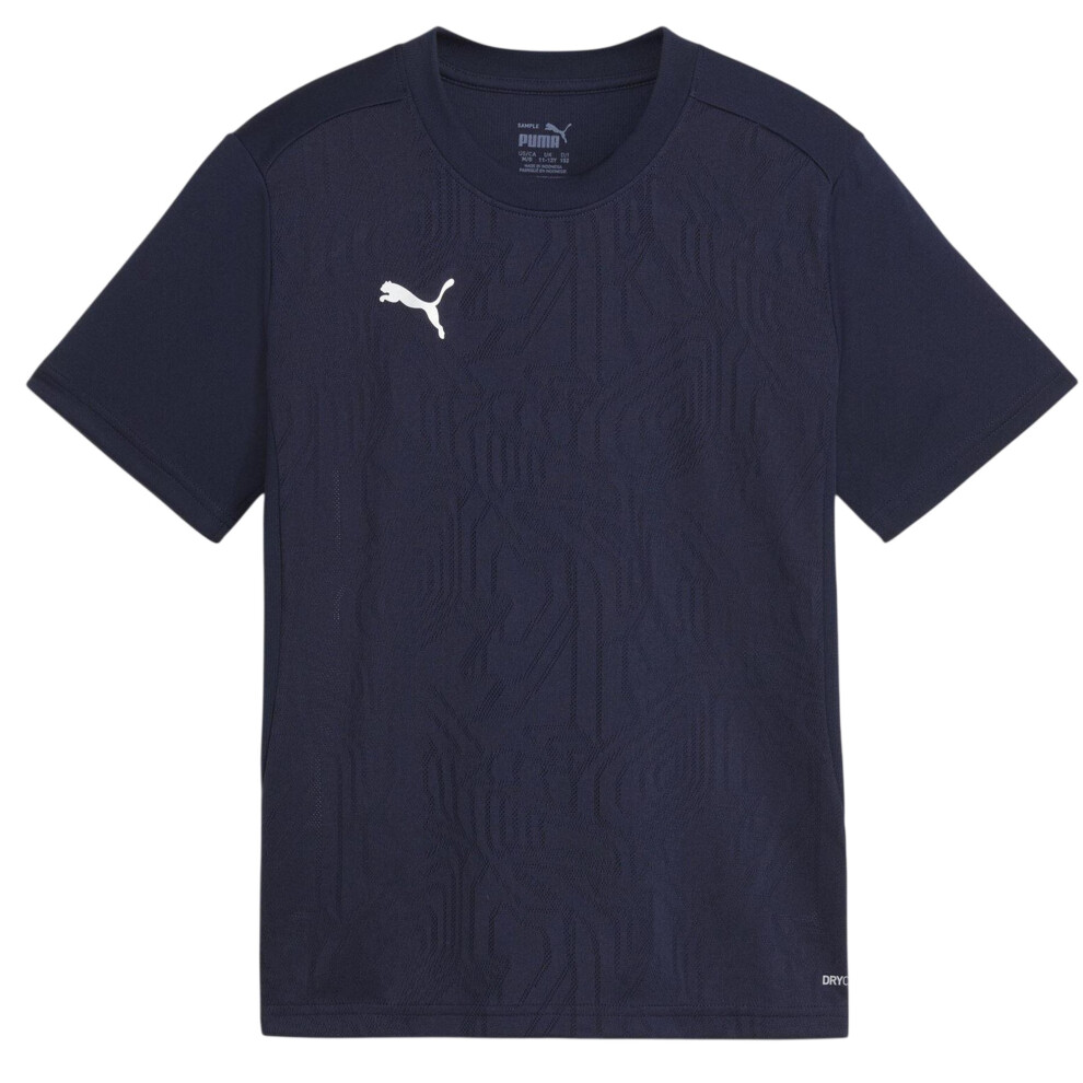 Puma (7-8 Years, Navy) Childrens/Kids Teamfinal Performance T-Shirt
