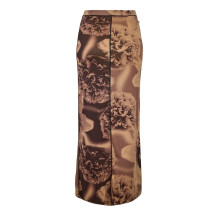 (10 UK, Brown) Diesel Womens/Ladies Clairinne Gna Mesh Maxi Skirt