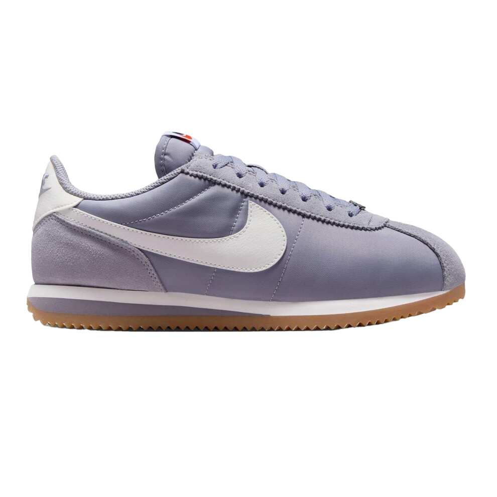 Nike (7 Uk, Cement Grey) Womens/Ladies Cortez Suede Trainers